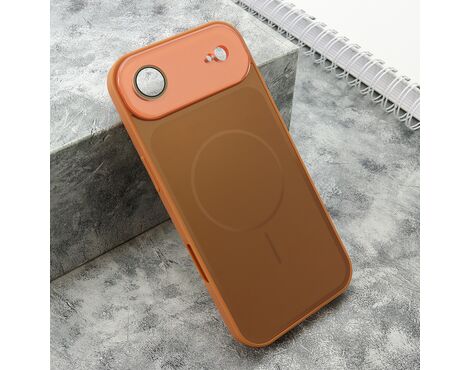 Futrola COLOR METAL MagSafe II - iPhone 17 Air narandzasta (MS).