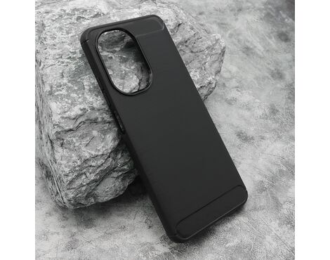 Silikonska futrola BRUSHED - Xiaomi Redmi A5 4G NFC (173 mm) crna (MS).