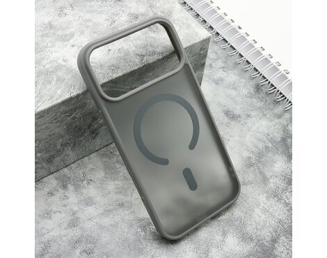 Futrola SILKY MagSafe mat - iphone 17 Pro Max (6.9) siva (MS).