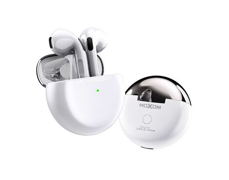 Slusalice Bluetooth Moxom MX-TW25 bele (MS).
