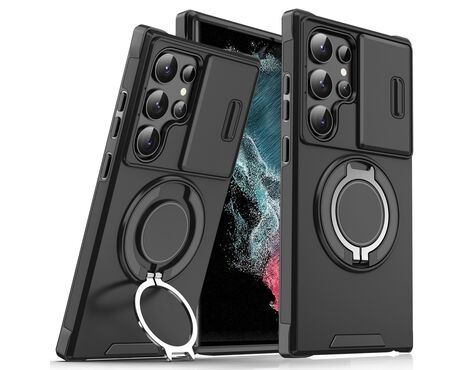 Futrola CamShield Ring stand - Samsung Galaxy S22 Ultra 5G crna.