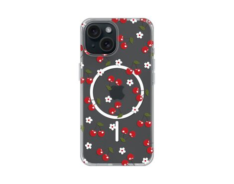 Futrola print Magsafe - iPhone 15 Cute Cherries.