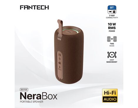 Bluetooth zvucnik Fantech BS158 NeraBox braon.