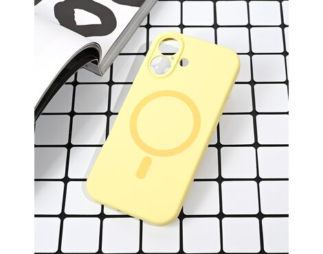 Futrola Magsafe Pure color - iPhone 17 6.3 zuta.