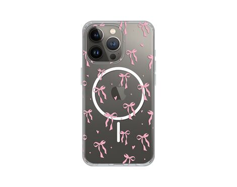 Futrola print Magsafe - iPhone 13 Pro Cute Bows.