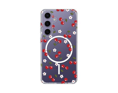 Futrola print Magsafe - Samsung S921B Galaxy S24 Cute Cherries.