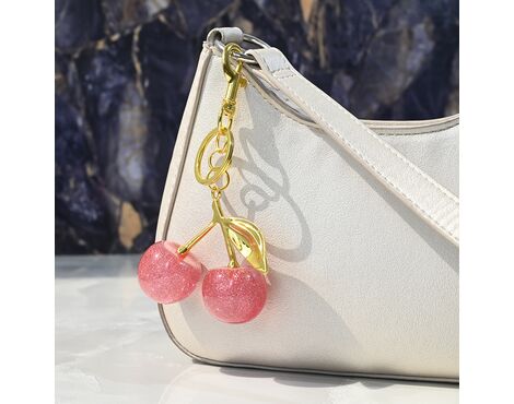 Privezak Cherry roze.