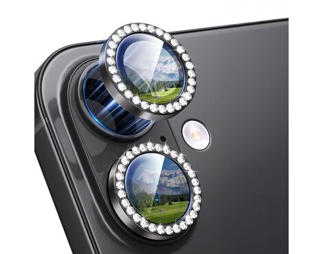 Zastita - kameru Diamond za iPhone 17 crna.