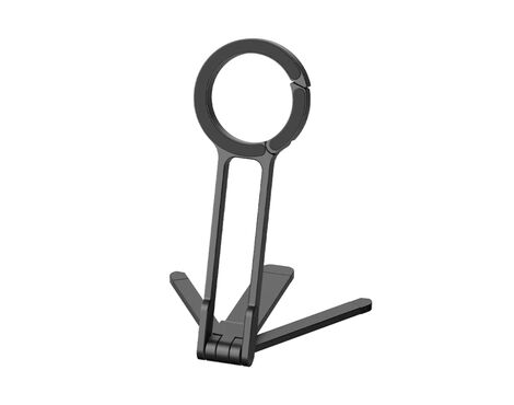 Drzac aluminijumski - mobilni telefon sa magnetom crni (MS).