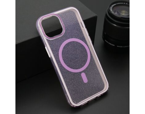 Futrola CRYSTAL MagSafe - iPhone 14 (6.1) ljubicasta (MS).