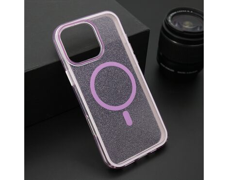 Futrola CRYSTAL MagSafe - iPhone 16 Pro Max (6.9) ljubicasta (MS).