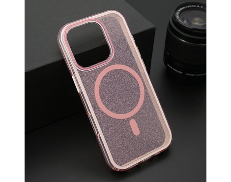 Futrola CRYSTAL MagSafe - iPhone 16 Pro (6.3) roze (MS).
