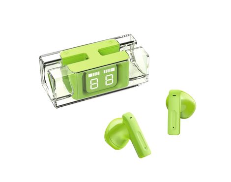 Slusalice Bluetooth Airpods E90 zelene (MS).