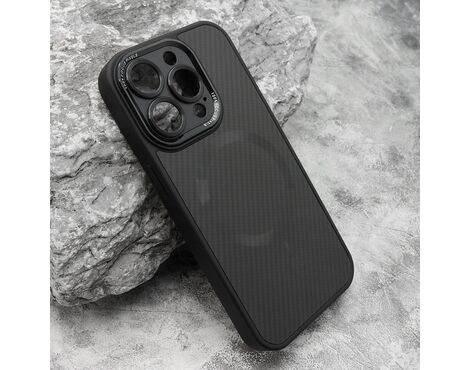 Futrola CARBON MagSafe - iPhone 15 Pro (6.1) crna (small camera) (MS).