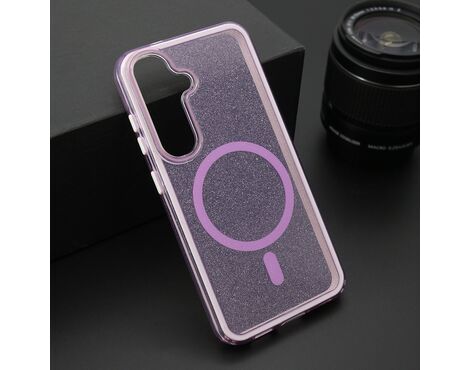 Futrola CRYSTAL MagSafe - Samsung S921 Galaxy S24 5G ljubicasta (MS).