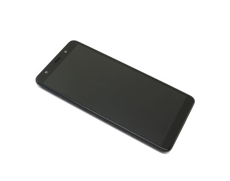 LCD displej (ekran) - Samsung A750 Galaxy A7 (2018) 2018 + Touch screen + frame black (crni) OLED (MS).