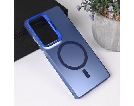 Futrola Magsafe providna - Samsung S938 Galaxy S25 Ultra plava.