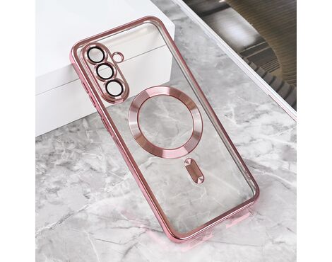 Futrola Magsafe Lux - Samsung A566 Galaxy A56 5G roze.