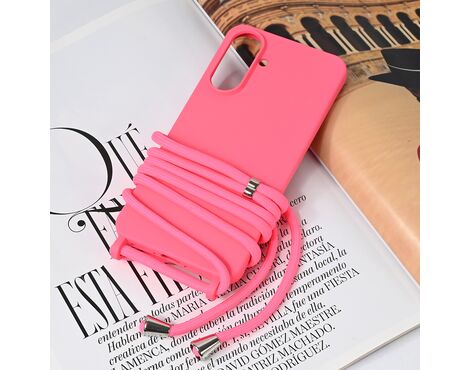 Futrola Crossbody - Samsung A566 Galaxy A56 pink.
