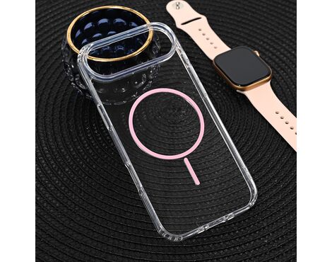Futrola Magsafe Color Line - iPhone 17 Air roze.
