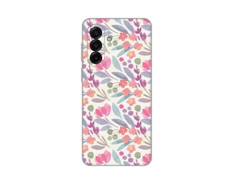 Silikonska futrola PRINT - Samsung A175 Galaxy A17 Watercolor Flowers.