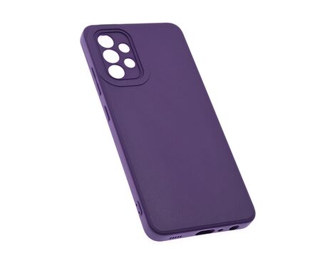 Silikonska futrola Teracell Giulietta - Samsung A325 Galaxy A32 4G EU mat tamno ljubicasta.