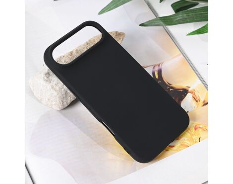 Futrola Teracell Soft Velvet - iPhone 17 Air crna.