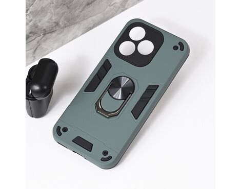 Futrola Hard Ring - Huawei Honor 400 Lite tamno siva.