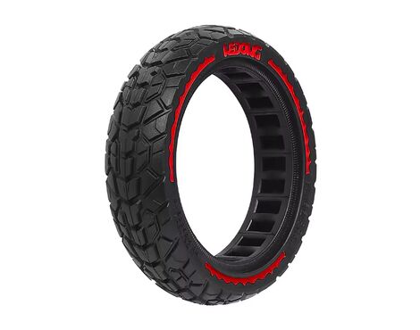 Guma - elektricni trotinet 8.5x2.0 inch off road crno crvena.