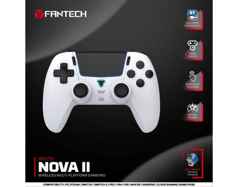 Joypad wireless Fantech WGP16 Nova II beli.