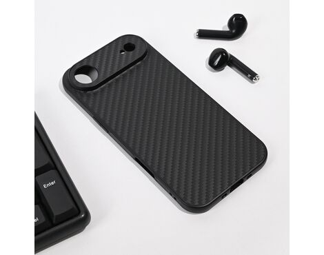 Futrola Carbon fiber - iPhone 17 Air crna.