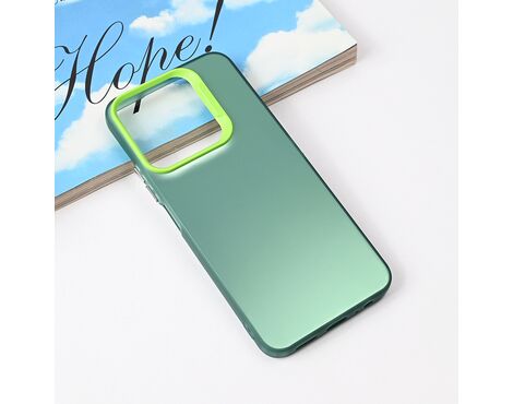 Futrola providna - Huawei Honor X6c zelena.