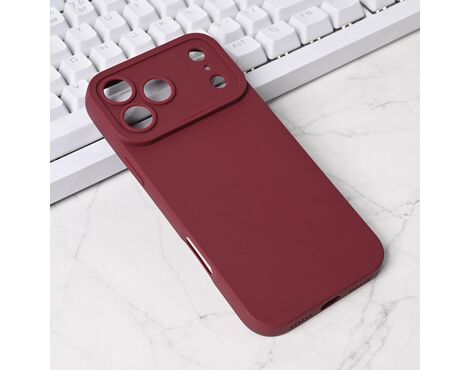 Futrola Silikon Pro Camera - iPhone 17 Pro Max 6.9 bordo.