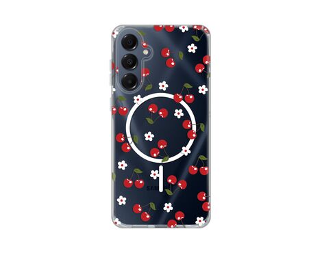Futrola print Magsafe - Samsung A165F Galaxy A16 Cute Cherries.