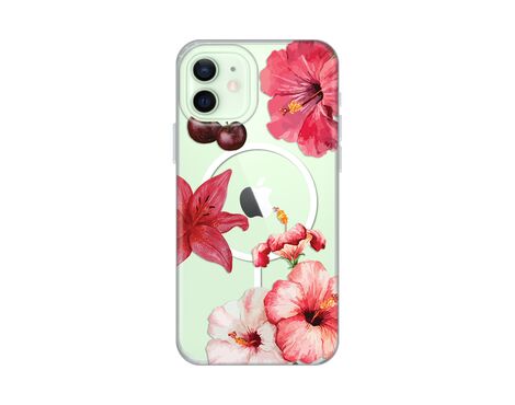 Futrola print Magsafe - iPhone 12/12 Pro 6.1 Hibiscus.