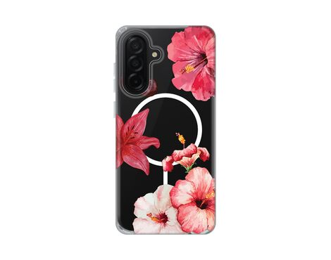 Futrola print Magsafe - Samsung A266 Galaxy A26 5G Hibiscus.