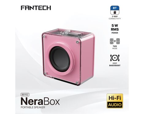 Bluetooth zvucnik Fantech BS152 NeraBox roze.