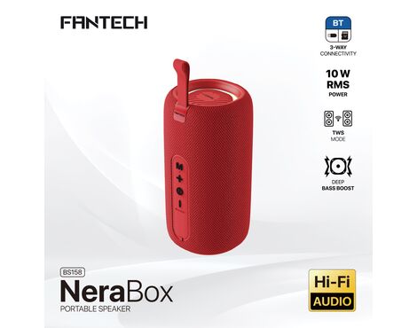 Bluetooth zvucnik Fantech BS158 NeraBox crveni.