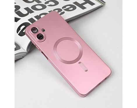 Futrola Magsafe Chrome - Samsung A075F Galaxy A07 roze.