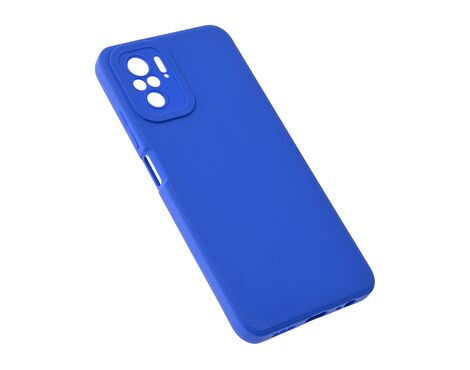 Silikonska futrola Teracell Giulietta - Xiaomi Redmi Note 10/Redmi Note 10S mat plava.