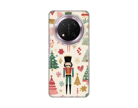 Silikonska futrola PRINT - Huawei Honor Magic 7 lite Vintage Christmas.