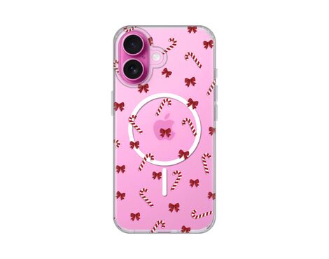 Futrola print Magsafe - iPhone 16 6.1 Candy Bows.