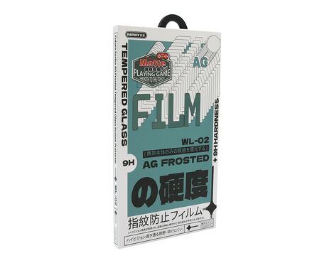 Zastitna folija za ekran REMAX GLASS 9H GAMING mat AG WL-02 - iPhone 16 Pro (6.3)/iPhone 17 (6.3) (MS).