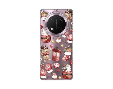 Silikonska futrola PRINT Skin - Huawei Honor Magic 7 lite Cozy Christmas.