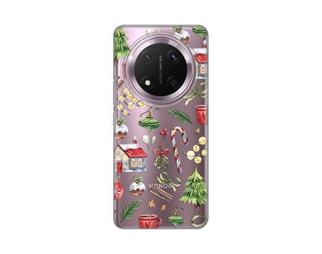 Silikonska futrola PRINT Skin - Huawei Honor Magic 7 lite Winter Spirit.