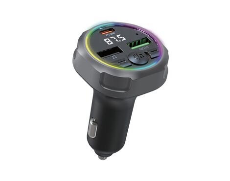 FM modulator Superior C63 QC 3.0 PD 30W crni (MS).