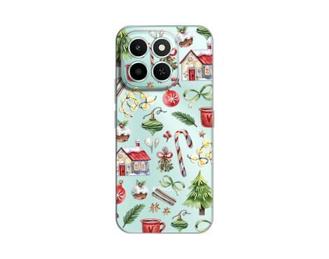 Silikonska futrola PRINT Skin - Huawei Honor X6c Winter Spirit.