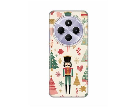 Silikonska futrola PRINT - Xiaomi Redmi 14C/Redmi A4 Vintage Chistmas.