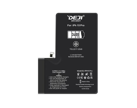 Baterija - Iphone 15 Pro (6.1) 3400mAh HC Deji (MS).