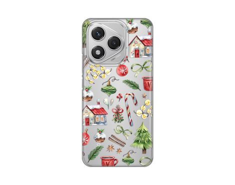 Silikonska futrola PRINT Skin - Huawei Honor 400 Lite Winter Spirit.